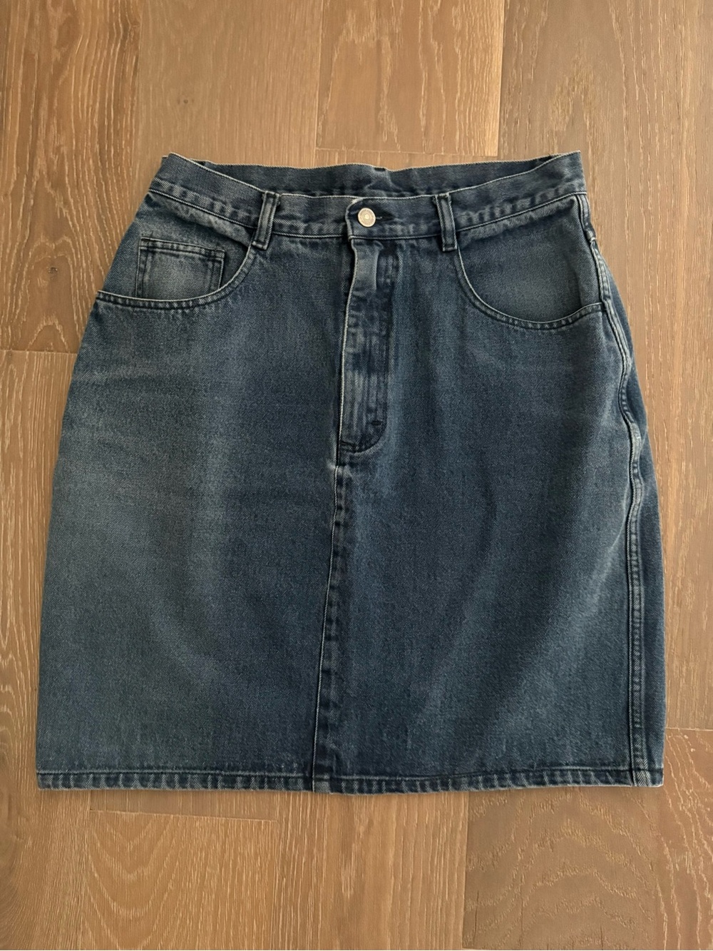 Jordache Denim Mini Skirt in Blue